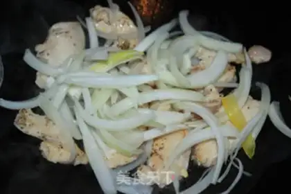 Make Mexican chicken burrito step 8