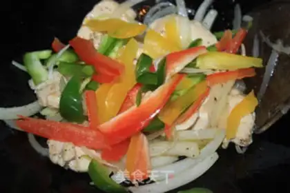 Make Mexican chicken burrito step 9
