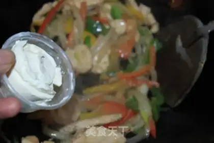 Make Mexican chicken burrito step 11