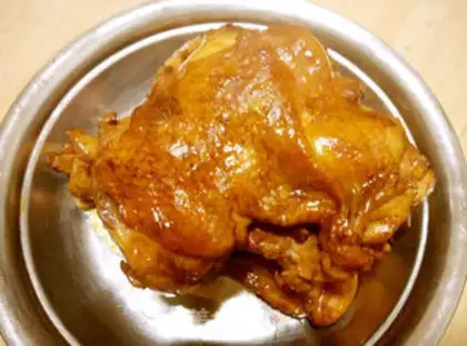Make Powder chicken leg step 12