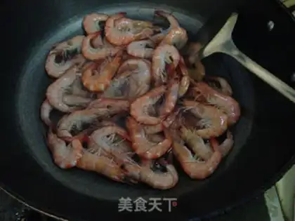Make Shrimp orchid fried rice step 0