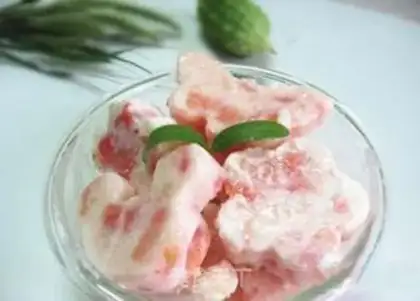 Make Tomato ice cream step 4