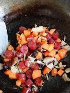Make Soy sauce and sauna step 2