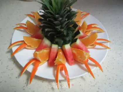 Make The fruit platter series - the bouquets step 0