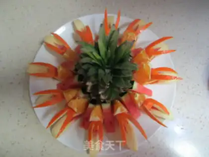 Make The fruit platter series - the bouquets step 1