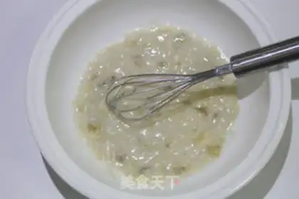 Make Banana sesame cocoa chip step 2