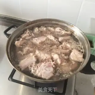 Make Corn carrot steak step 1