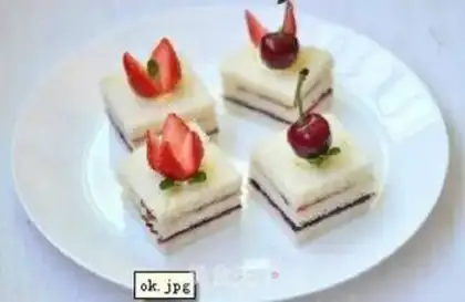 Make A jam sandwich step 6