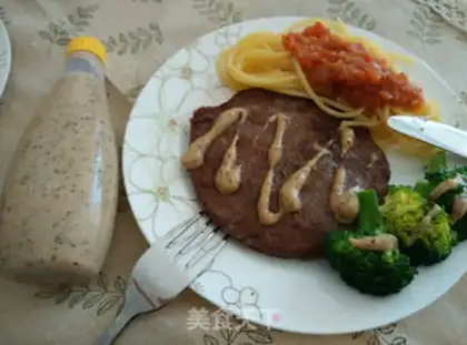 Make Black pepper steak step 7