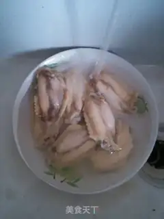 Make Coke chicken wings step 1