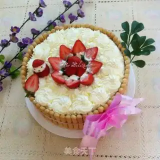 Make Fruit cream cake step 7