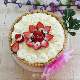 Make Fruit cream cake step 9