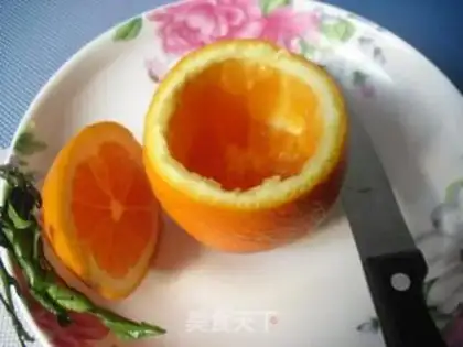 Make Salad orange step 1