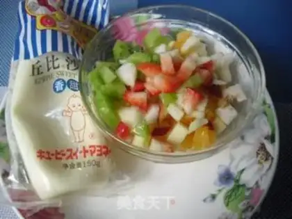 Make Salad orange step 2