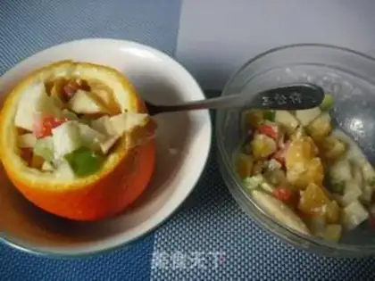 Make Salad orange step 4