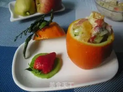 Make Salad orange step 5
