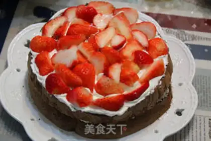 Make Naked cake step 14