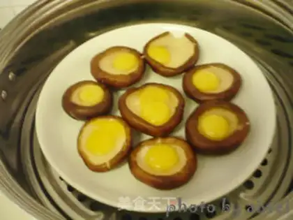 Make Frozen quail eggs step 3