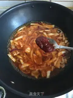 Make Korean beef roll cake step 6