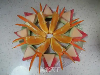 Make The fruit platter is so glamorous step 2