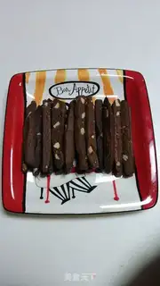 Make Almond chocolate cookies step 10