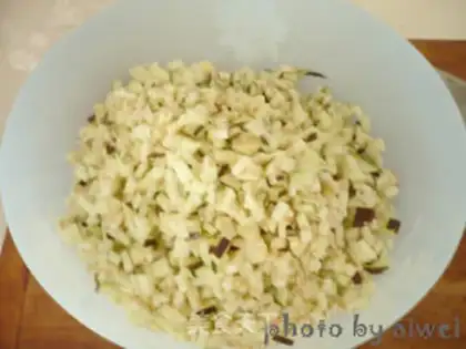 Make Cheese pepper bag step 1