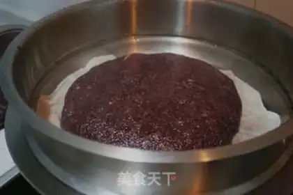 Make Mashed and black rice step 7