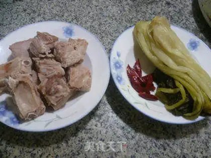 Make Pickles to cook ribs step 0