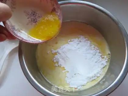 Make The durian cake step 3