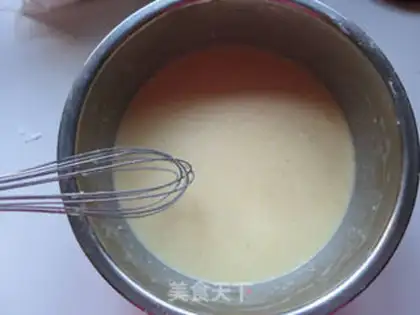 Make The durian cake step 6