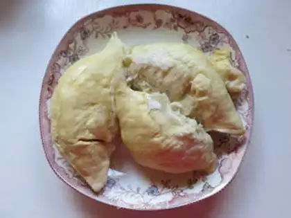 Make The durian cake step 7