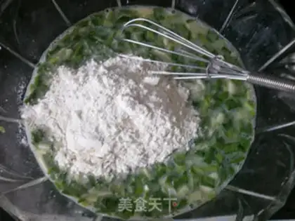Make Eggball pancake step 2