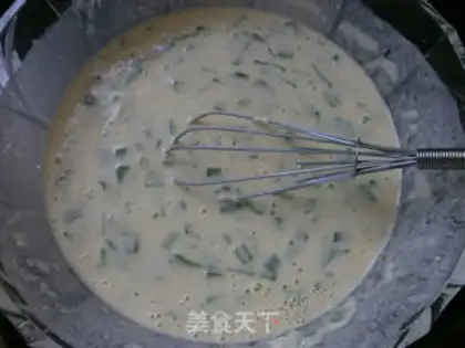 Make Eggball pancake step 3