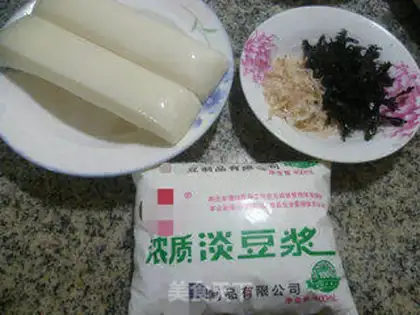 Make Boiled rice cake step 0
