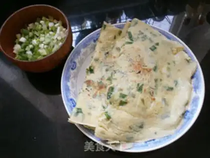 Make Eggball pancake step 5