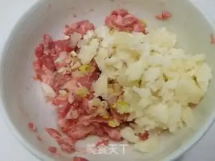 Make Trees and horses, meatloaf step 2