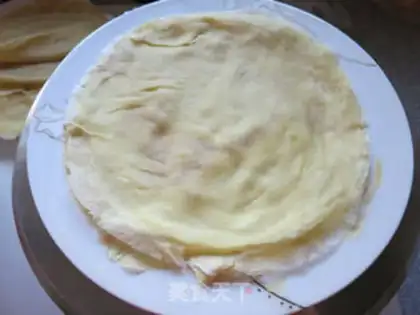 Make The durian cake step 16