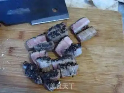 Make Chishima Beeburger step 10