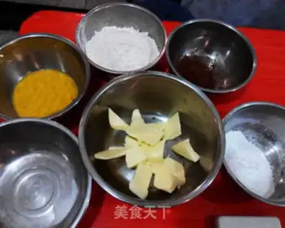Make Chess cookies step 0