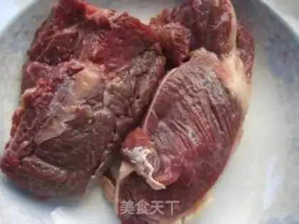 Make Beef crotch step 0