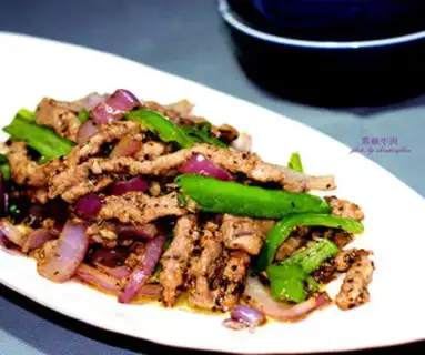 Make Black pepper beef step 4