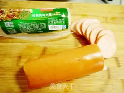 Make Silver sprouts of ham step 5