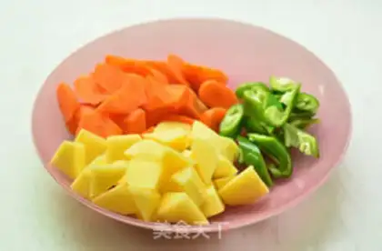 Make Potato beef step 1