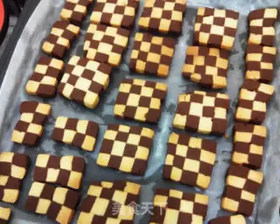 Make Chess cookies step 8
