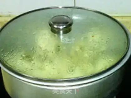 Make Onion pepper salt bean slag roll step 16