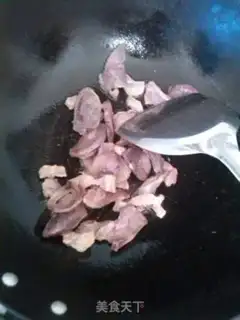 Make Garlic meat step 1