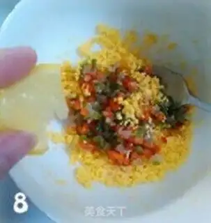 Make Celery egg cup salad step 7