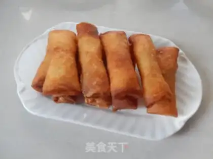 Make Banana cheese rolls step 8