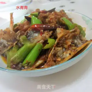 Make Dry pepper, fish head step 12