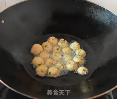 Make Cream tofuballs step 6
